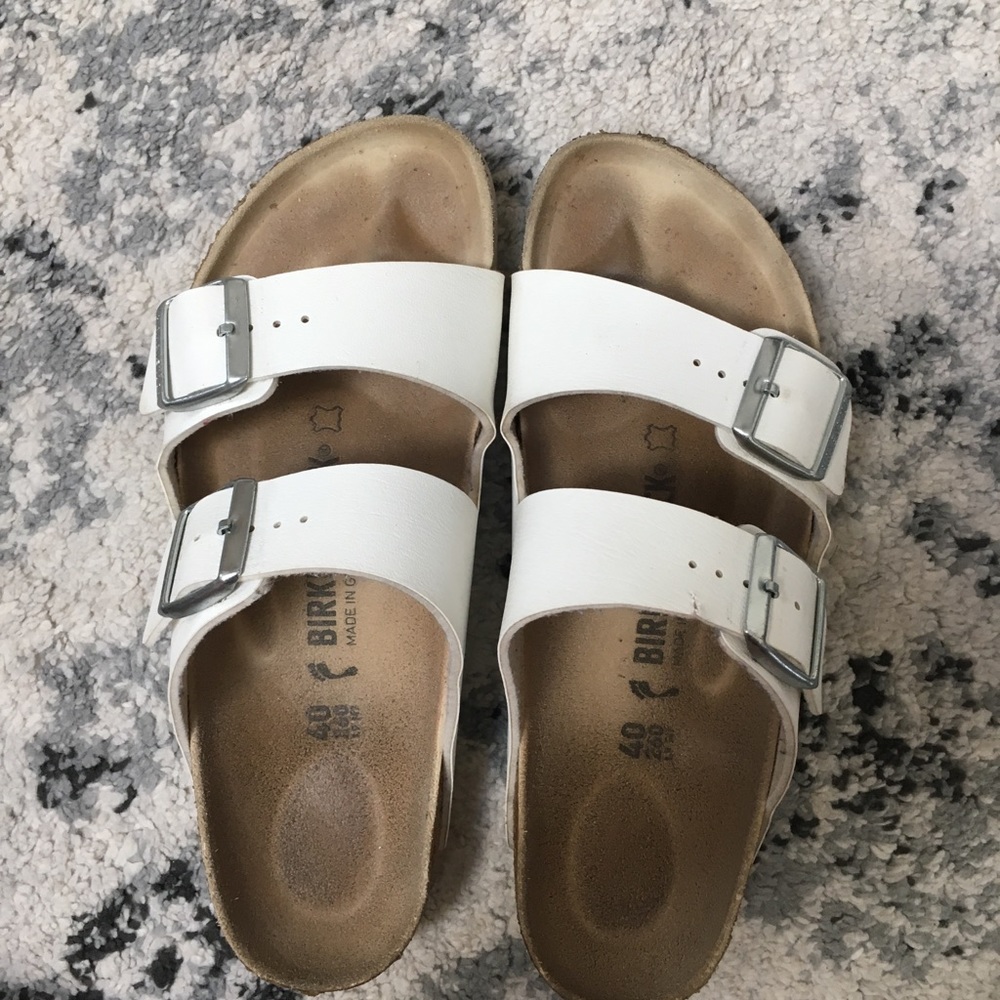 White Birkenstock